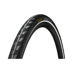 Continental Pneu Contact II 26x1.75 Starr Mit Reflexstreifen Black