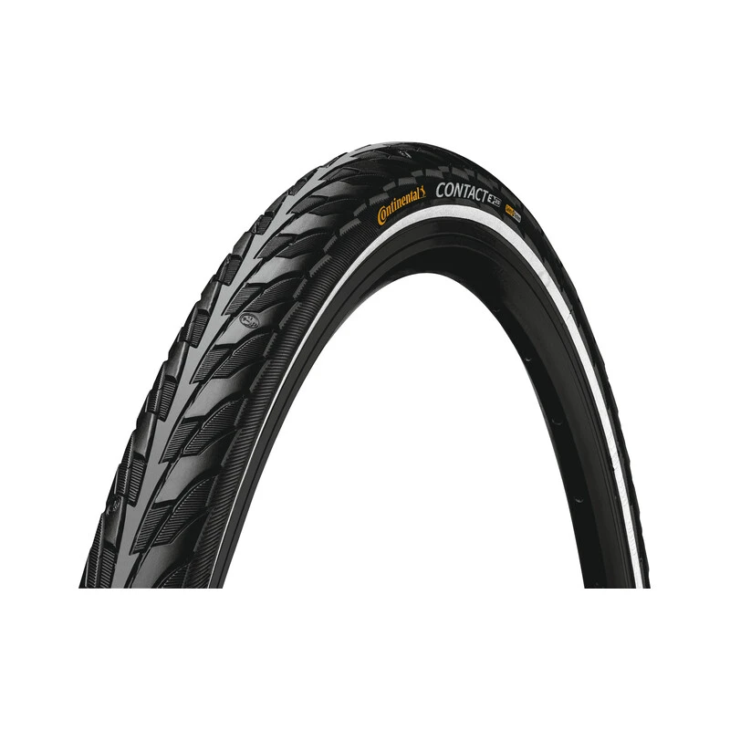 Continental Pneu Contact II 26x1.75 Starr Mit Reflexstreifen Black 3 Continental Pneu Contact II 26x1.75 Starr Mit Reflexstreifen Black