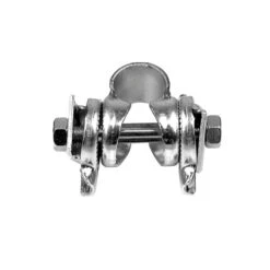 Sattelst&uuml;tzenkloben Stahl Silber