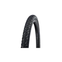 Schwalbe Pneu Marathon Winter Plus 26x1.75 Starr Mit Reflexstreifen Black
