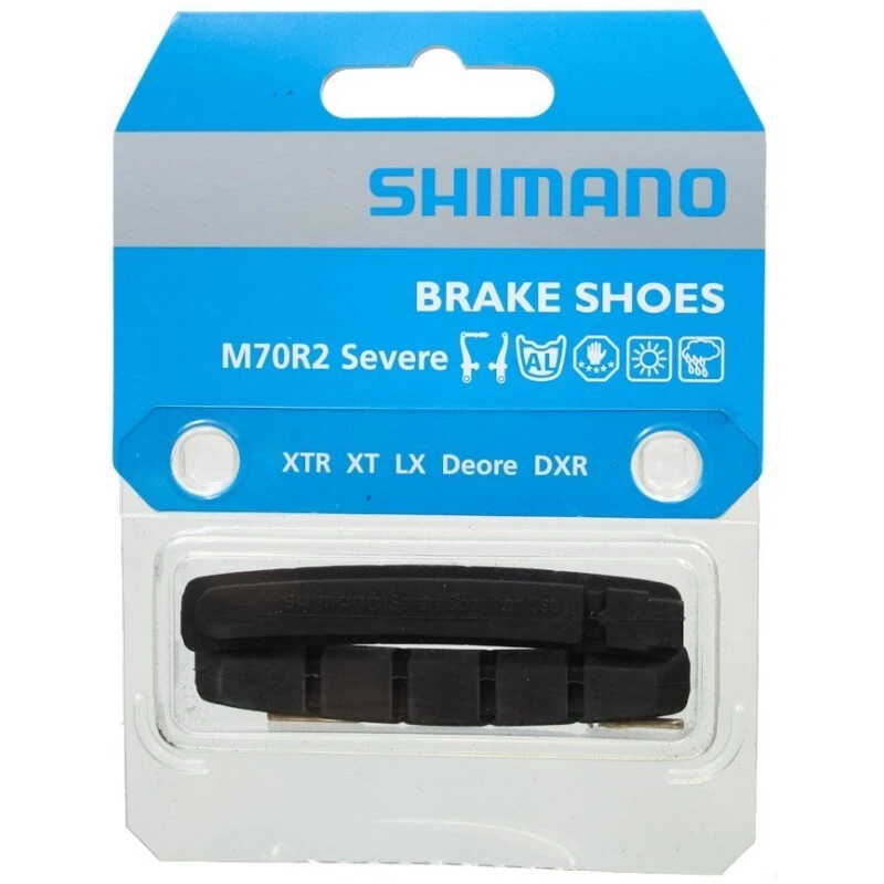 Shimano XTR/XT/LX Bremsgummi V-Brake, Y-8AA 98200, M70R2 Extra 6 Shimano XTR/XT/LX Bremsgummi V-Brake, Y-8AA 98200, M70R2 Extra – Bild 4